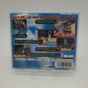 Sega Sports NBA 2K Sega All Stars Allen Iverson Sega Dreamcast 