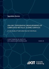 On-Line Topographic Measurements of Lubricated Metallic Sliding Surfaces by Spyr