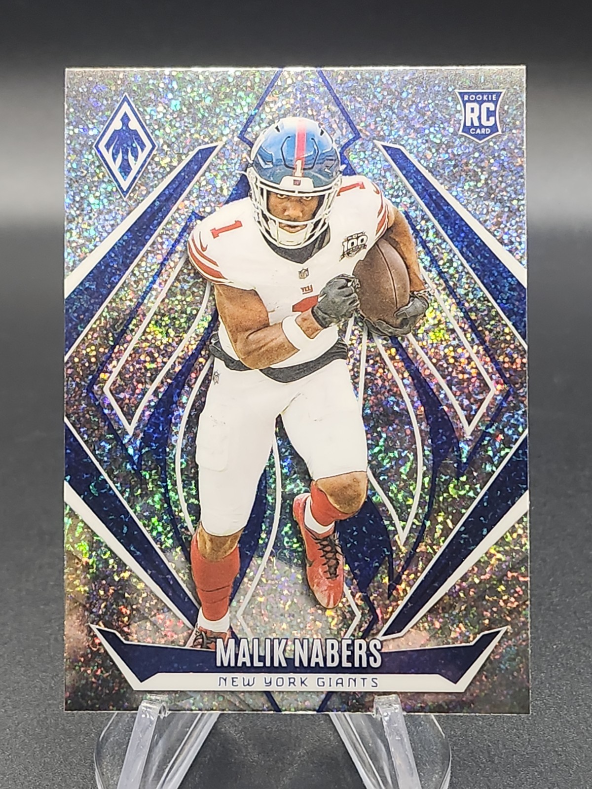 2024 Phoenix International Malik Nabers RC Silver Celestial Glitter #221