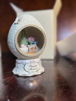Lenox Peaceful Moments Egg Time Scene Spring Easter BRAND NEW IN BOX with COA