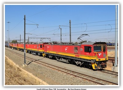 South African Class 19E   train railroad _issue1