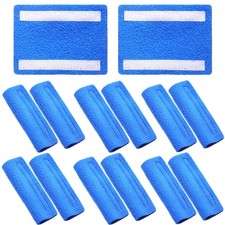 Treela 6 Pairs Soft Nasal Oxygen Covers Cannula Protective Blue