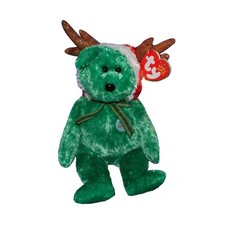 Ty Beanie Baby 2002 Holiday Teddy - MWMT