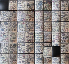 Sailor Jerry Traditional Vintage Style Tattoo Flash Portfolio Book 48 Sheets USA