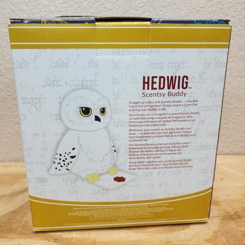 NUEVO Scentsy Buddy Hedwig Harry Potter Mundo Mágico Búho Blanco Con Bolsa - Imagen 5 de 8