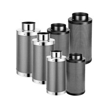 Aktivkohlefilter Carbon Grow  Abluftfilter Virgin Aktiv Kohle versch Größen