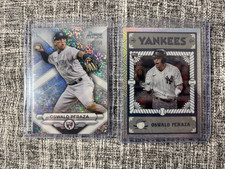 OSWALD PERAZA 2023 Bowman Sterling MiniDiamond /150 Ascensions Mega Box LOT OF 2