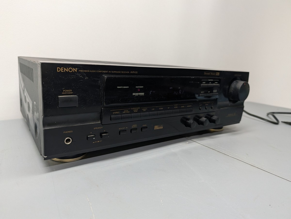 DENON AVレシーバー Denon AVR-55 Receiver HiFi Stereo Vintage Home Audio Phono 5.1