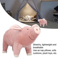 Pig Plush Toy Soft Comfortable Pillow 15.7in Pink Stuffed Animal Plush Toy