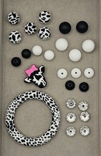 Silicone Car Charm DIY Kit - lot of 14 Kits