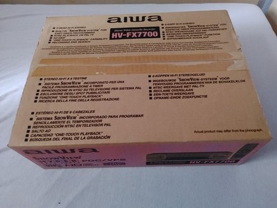 Aiwa HV-FX7700 NEU/UNGEÖFFNET! Videorecorder
