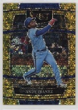 2022 Panini Select Concourse Gold Disco Prizm /10 Andy Ibanez #94 0c2