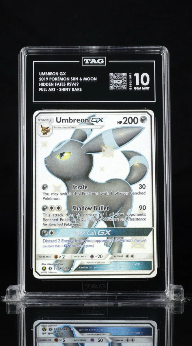pokemon channel cards Umbreon & Darkrai GX Tag Team SM12a 181/173 SR Card main image 0