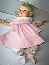 Pauline limited edition doll no 30/1800 signed vinyl girl doll 20 inches