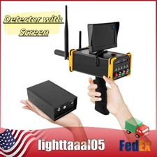 Long Range 3D Gold Silver Gem Diamond Metal Detector for Treasure Hunter LCD