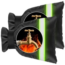 Outdoor Faucet Covers for Winter, 10.2" H x 6.88" W Outdoor Water Faucet Cove...