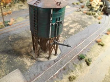 HO Minitanks Custom Detailed Hand Painted  Water Tower HP50