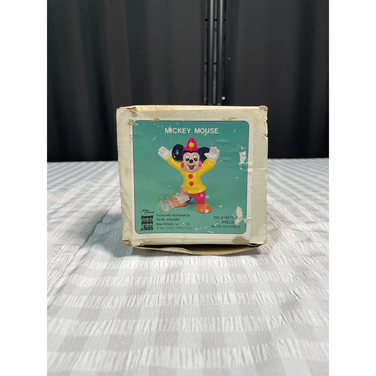 Figurine Mickey En Celluloid Des Années 50 - 10 Cm - Rare - Collection