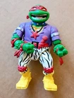 Vintage Rock 'N Rollin Heavy Metal Raph TMNT Ninja Turtle Playmates 1991 Figure