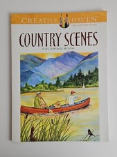 Creative Haven Country Scenes Coloring Book