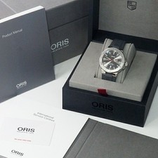 Oris Aquis Date Relief 01 733 7730 4153-07 4 24 63Nb AT SS Gray Dial 43mm Rank A