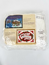 Creative Circle 2325 Merry, Merry Christmas Needlecraft Kit New Sealed Vintage