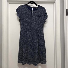 Banana Republic Polka Dot Flutter Sleeve Dress Size 4