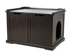 TRIXIE Wooden Pet House XL 40234 w/ litter mat 29.5x20.9x20.1"