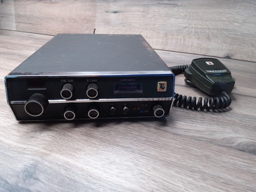 Vintage Johnson Viking 4740 CB AM / SSB Transceiver With Box Working? Parts? - Zdjęcie 2 z 13