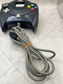 Official SEGA Dreamcast Carbon Black Controller HKT-7700 OEM Tested Working