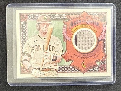 2022 Topps Allen & Ginter #AGRA-JC Jake Cronenworth Full-Size Relics A Design