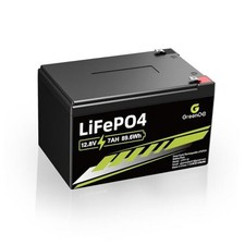 12V 7Ah Lithium LiFePO4 Battery - 3000 Deep Cycles, Built-in BMS, 12V 7AH