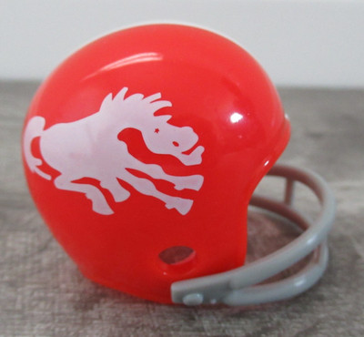 Denver Broncos Riddell Pocket Pro 2 Bar Helmet Throwback NFL Two-Bar