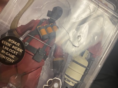 Team Fortress 2 RED Pyro NECA Red Action Figure Factory Sealed | eBay