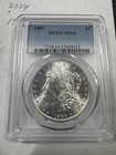 1885 Morgan Silver Dollar $1 PCGS MS64 Choice Uncirculated Beautiful Coin