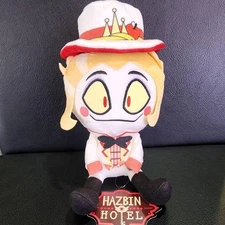Hazbin Hotel Lucifer Sitting Plush Toy Doll 20cm Round One Limited 2025 NEW