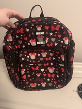 minnie mouse diaper bag with change pad