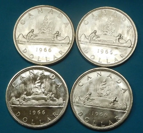 one 1966 Canada Silver Dollar - Uncirculated