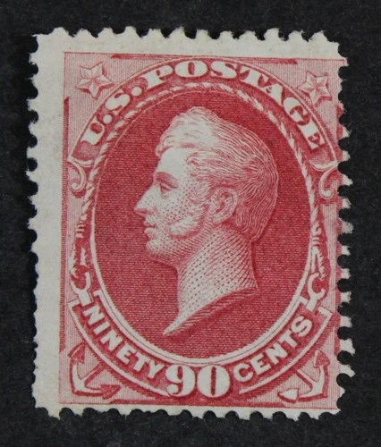CKStamps: US Stamps Collection Scott#166 90c Perry Unused Regum