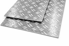 Tränenblech Aluminium Duett Warzenblech Bodenblech  Noppenblech 2,5/4,0 mm 