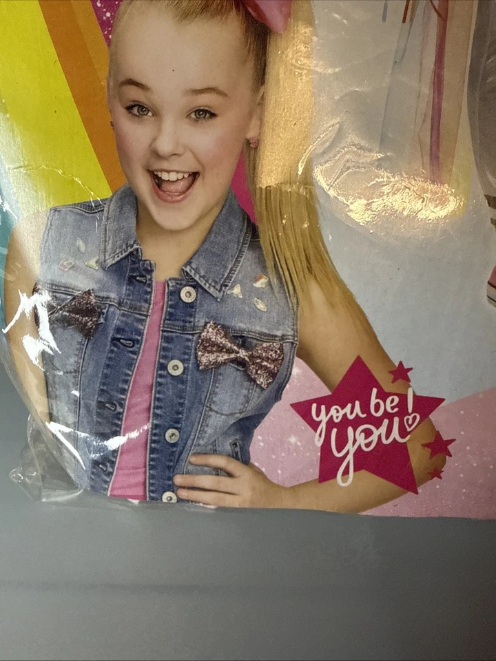Jojo Siwa Halloween Disfraz Mono 5 Piezas Nuevo Nickelodeon Talla Grande Foto 4 de 4