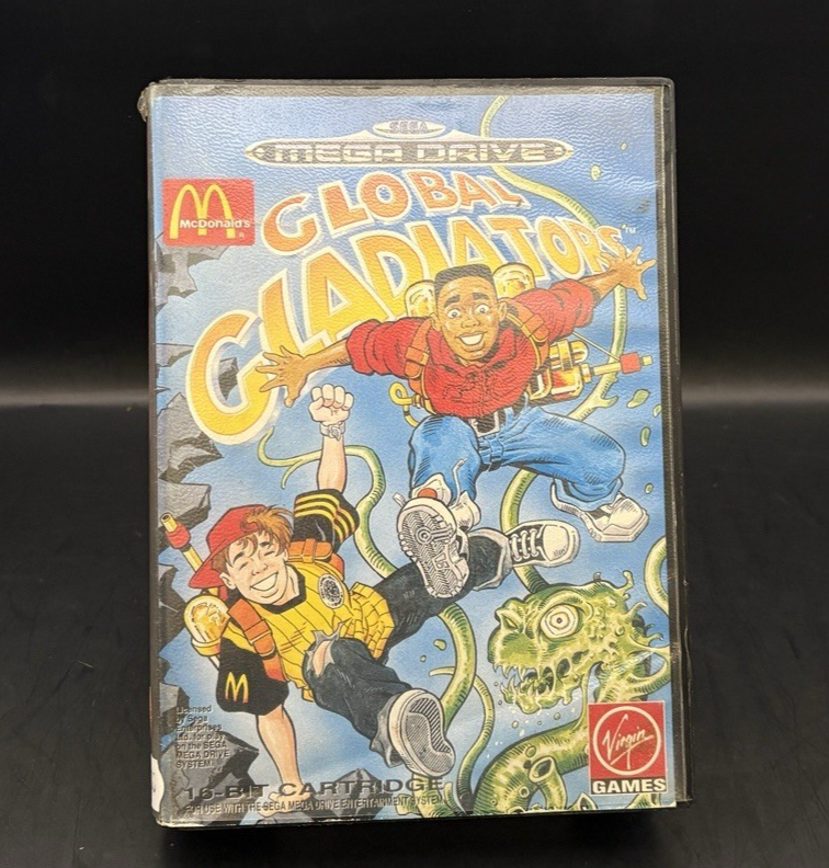 SEGA MEGA DRIVE: GLOBAL GLADIATORS (W/ MANUAL)