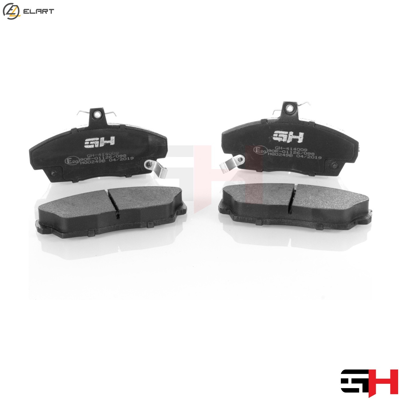 BRAKE PAD SET DISC BRAKE GH-414009 FOR MG LOTUS ROVER 45/Hatchback 200/II 25 800