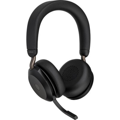 Jabra Evolve2 75 MS Headset BT Over-Ear black USB-A PC Kopfhörer