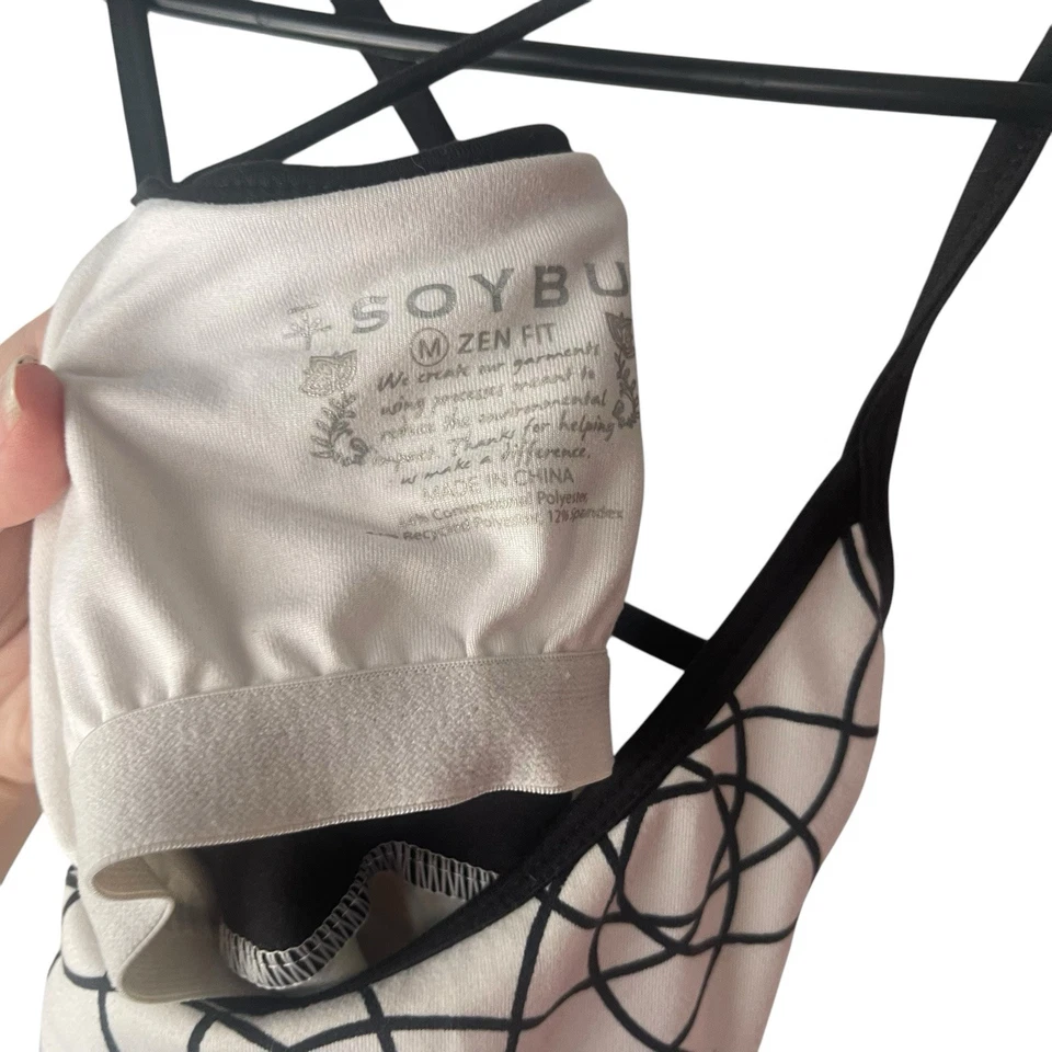 Sujetador Soybu Para Mujer Talla Mediana Xen Fit Entrecruzado Espalda Incorporado Ropa Activa Prenda para el torso Foto 4 de 4
