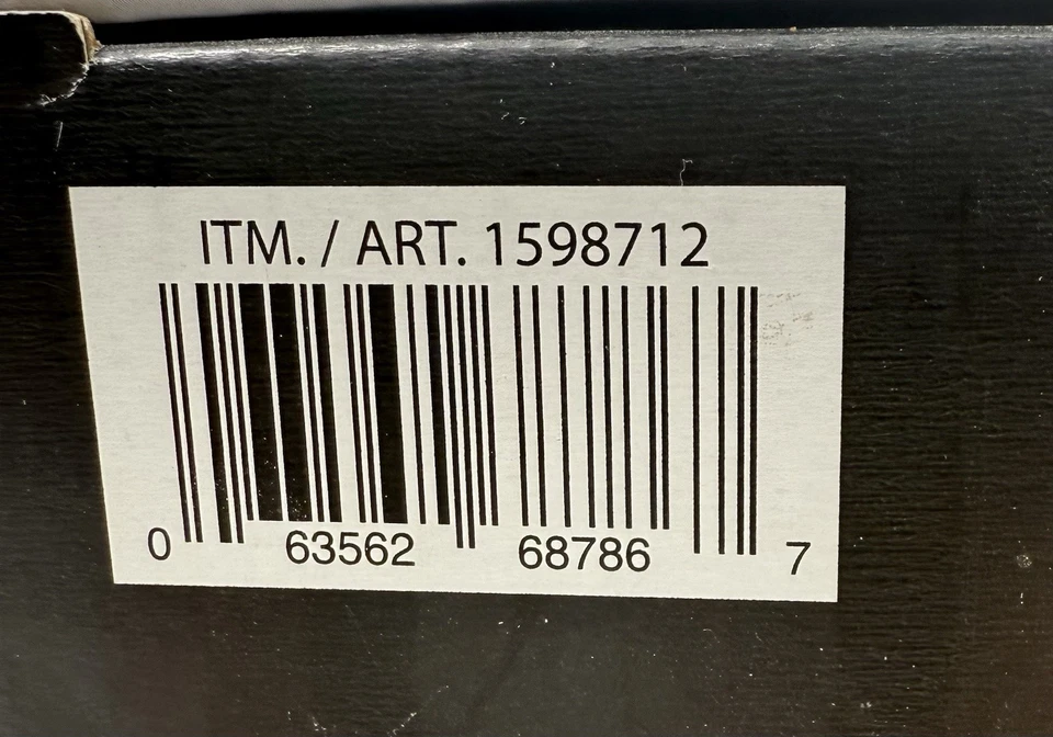 "Juego de tazones de porcelana Trudeau de 10 piezas multicolor geométrico 4,5"" nuevo en caja" Foto 4 de 4