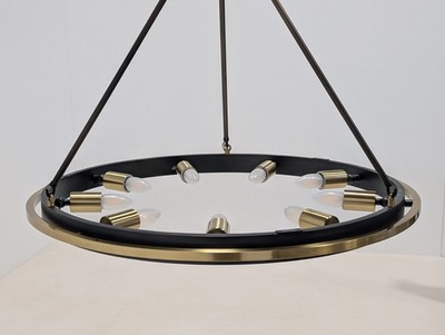 HUDSON VALLEY LIGHTING CHAMBERS 9 LIGHT Top Zustand UVP 2.018£+ SPAREN SIE ££
