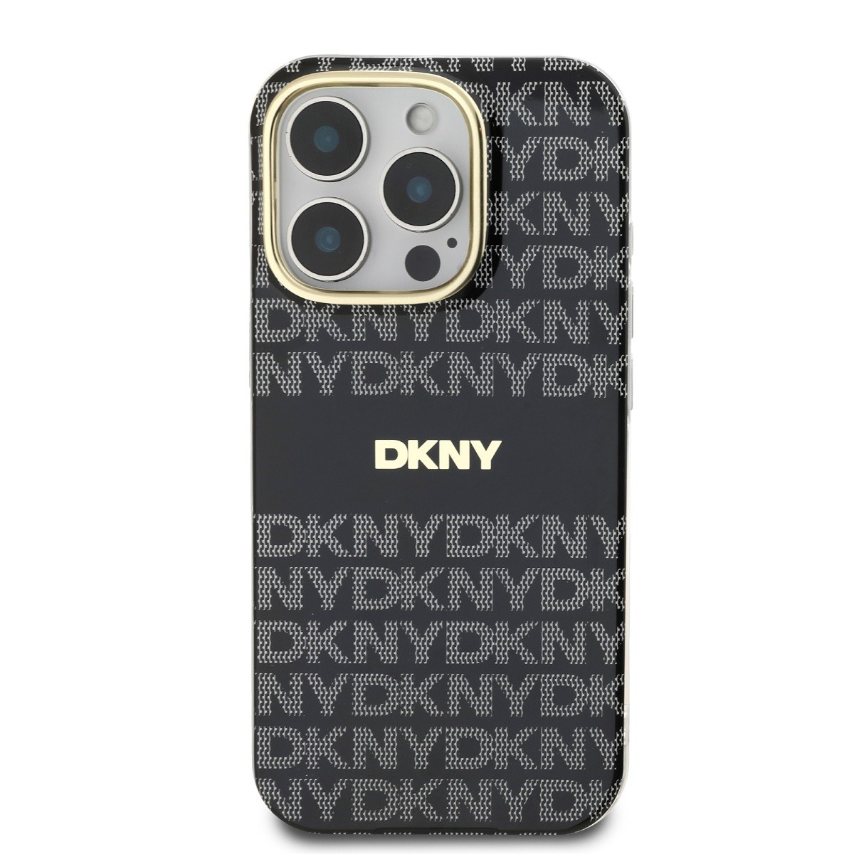 Coque iPhone 16 Pro Max DKNY fine en TPU imprimé transparent pour smartphone