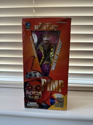 Full Moon Toys Blood Dolls Pimp 12'' Deluxe Figur selten lila Outfit komplett