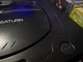 SEGA Saturn Console/Black/Tested/MK-80000A &ldquo;CONSOLE ONLY&rdquo;🫶
